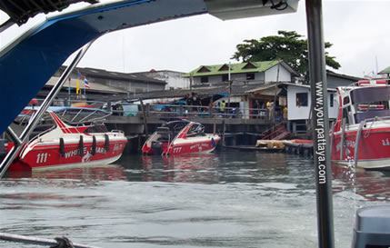 Koh Samet speed boat from Ban Pae