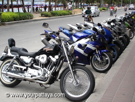 Motorbike harley Pattaya